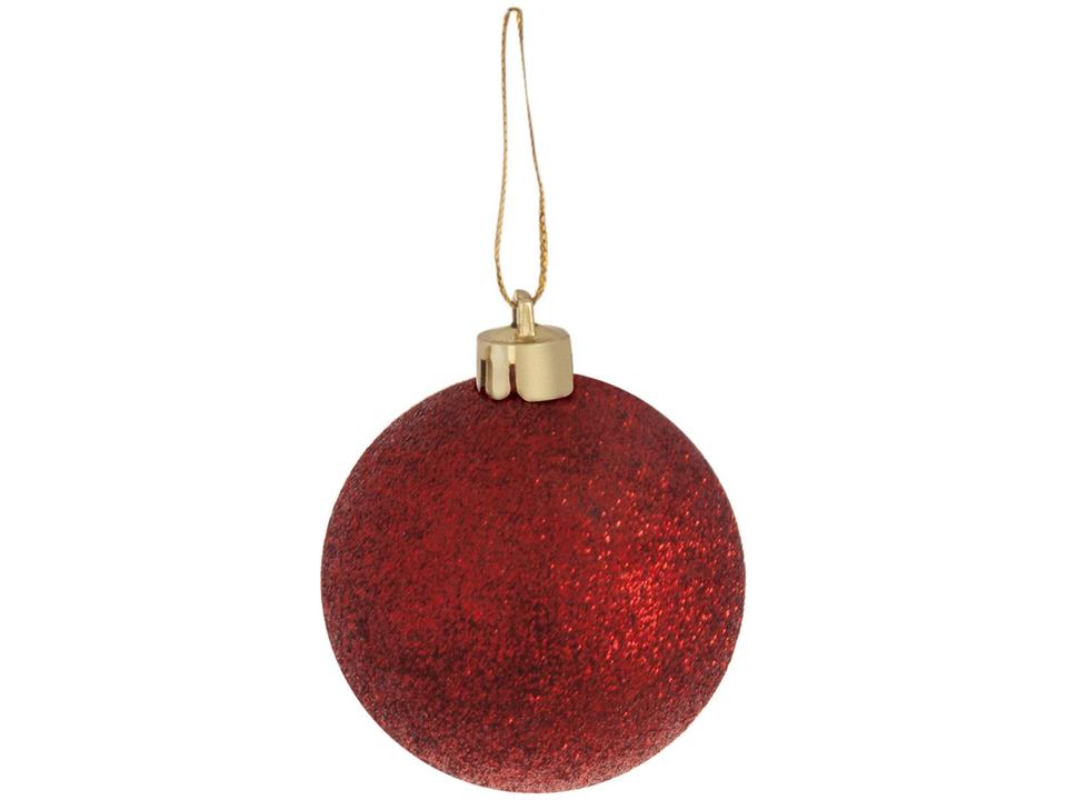 Kit Bola de Natal Vermelha NATAL073 Casambiente - 5