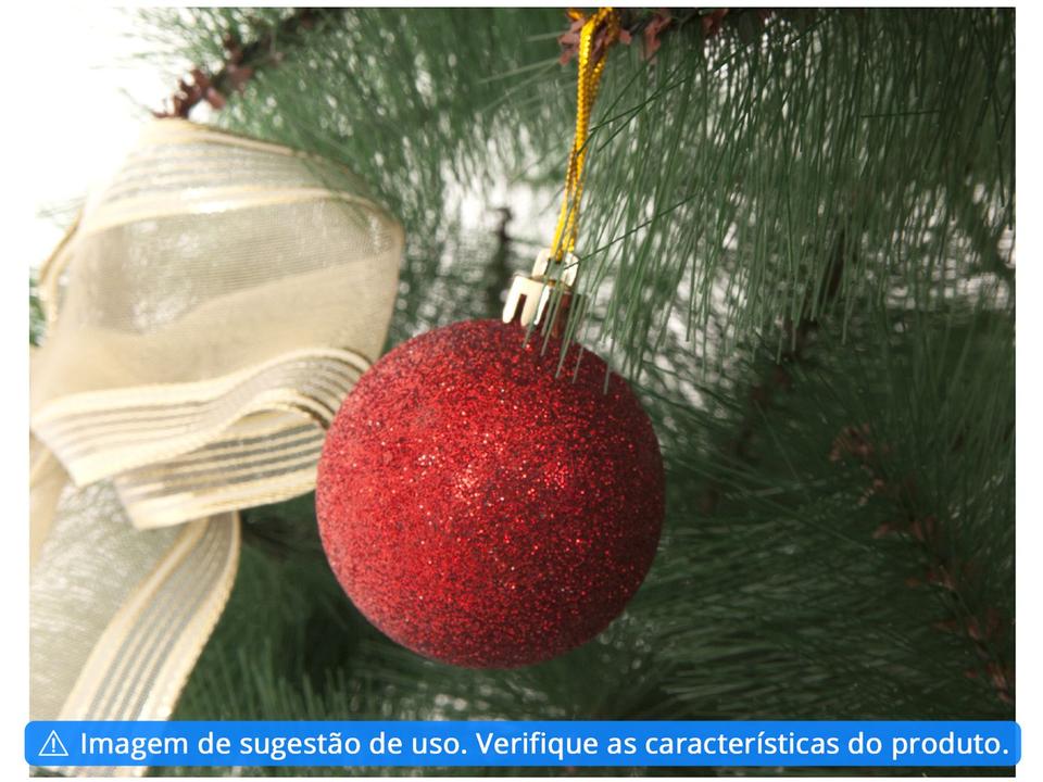 Kit Bola de Natal Vermelha NATAL073 Casambiente - 1