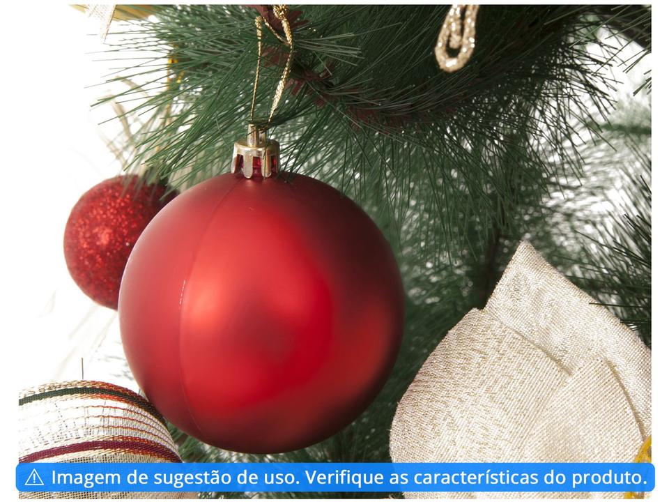 Kit Bola de Natal Vermelha NATAL073 Casambiente - 2