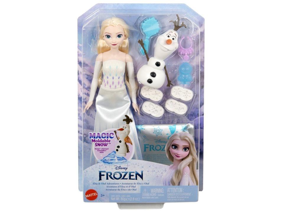 Kit Boneca Elsa e Olaf Frozen Disney Mattel - 7
