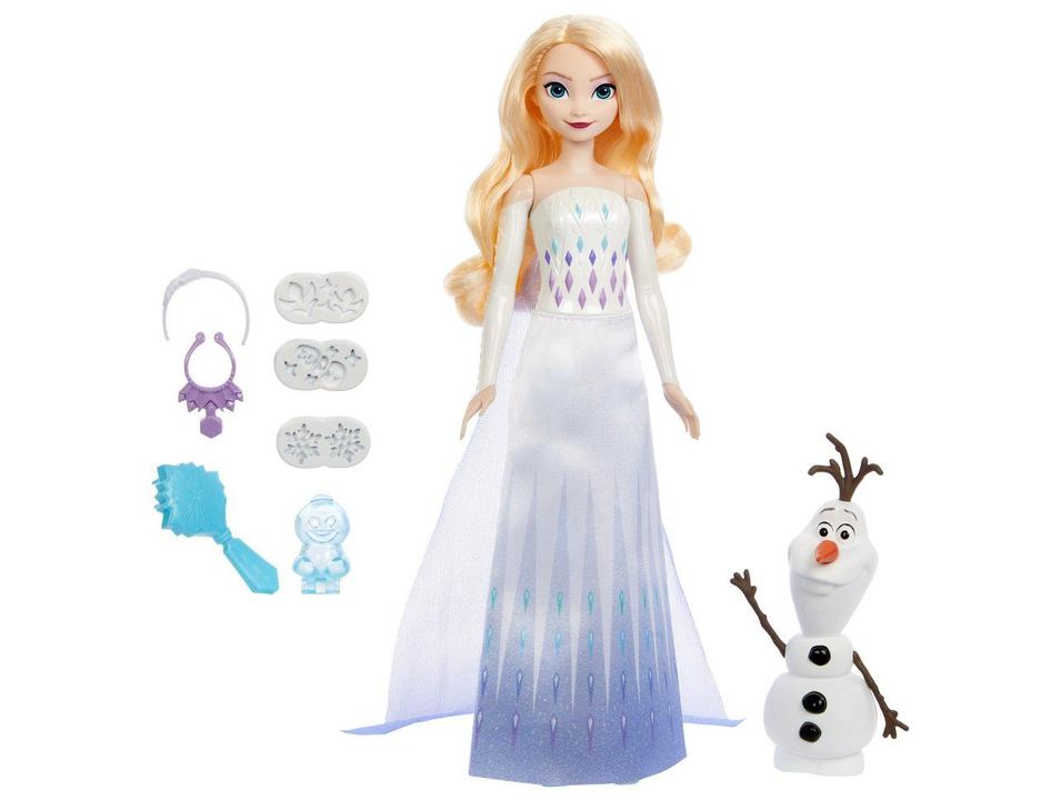 Kit Boneca Elsa e Olaf Frozen Disney Mattel - 4