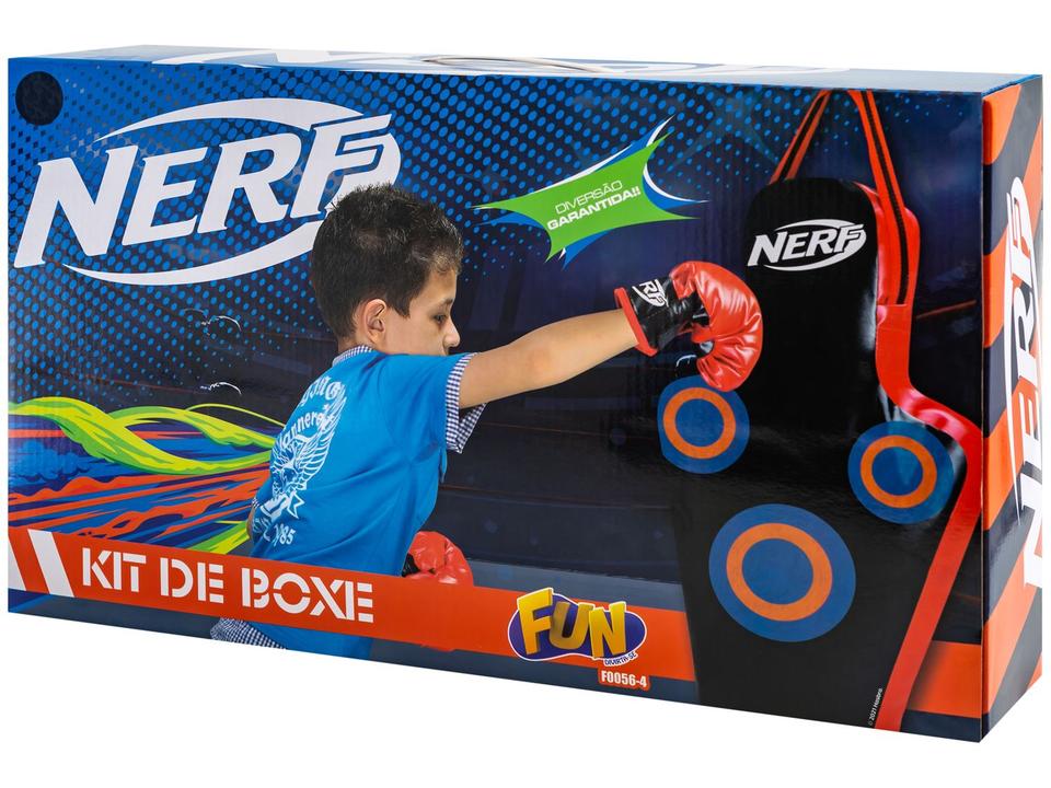 Kit Boxe Infantil Nerf Fun - 5