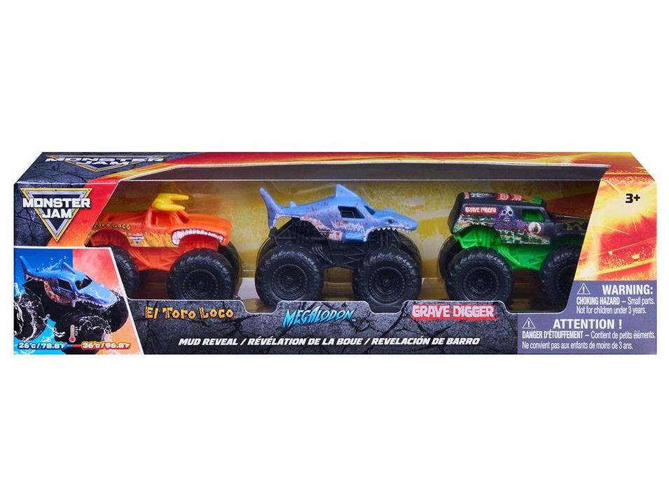 Kit Carrinhos Monster Jam - 4