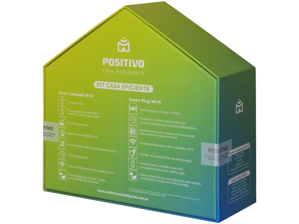 Kit Casa Eficiente Positivo Smarthome 11152228 - Controle por Smartphone - 5