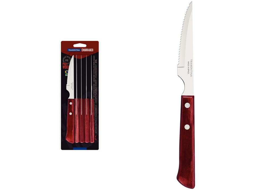 Kit Churrasco 6 Peças Tramontina Polywood 21109/674 - 1
