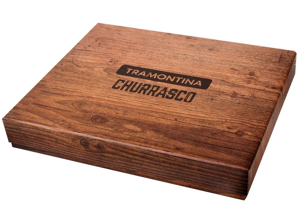 Kit Churrasco com Caixa Tramontina 21198/770 15 Peças - 1