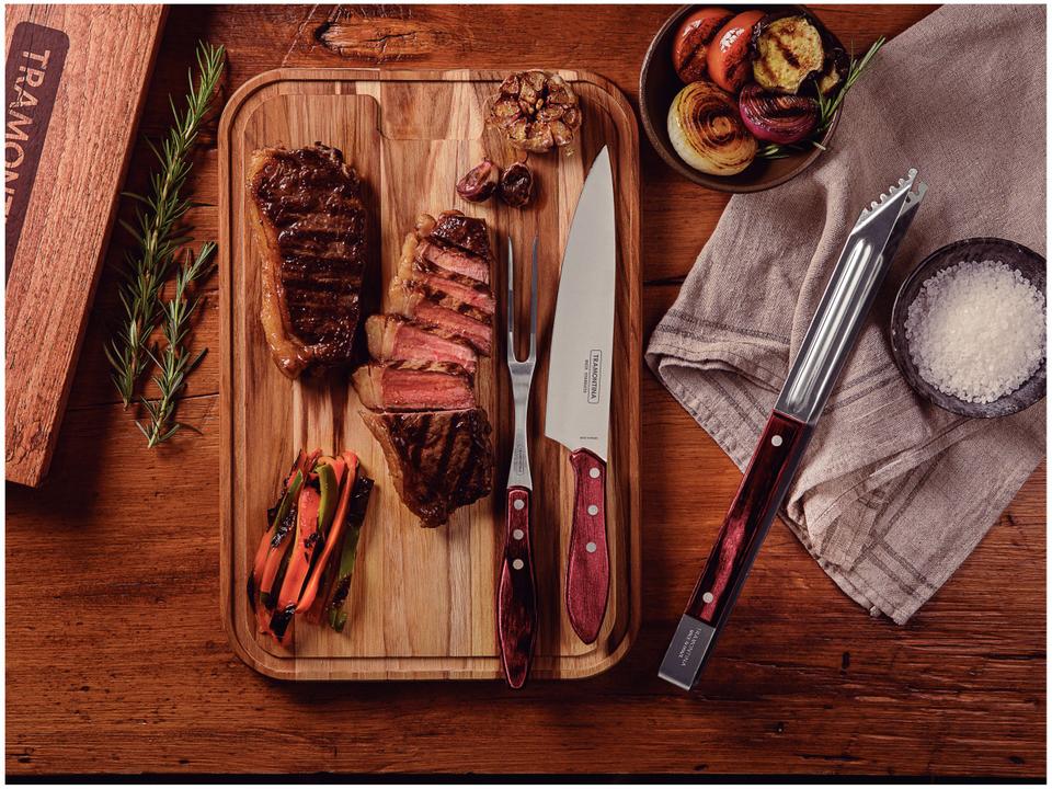 Kit Churrasco Tramontina Polywood - 1