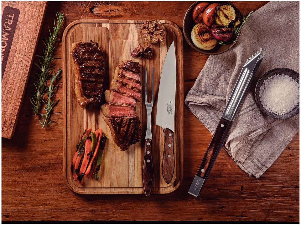 Kit Churrasco Tramontina Polywood - 1