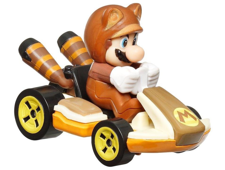 Kit com 4 Carros Surpresa Hot Wheels Mario Kart Mattel - 7