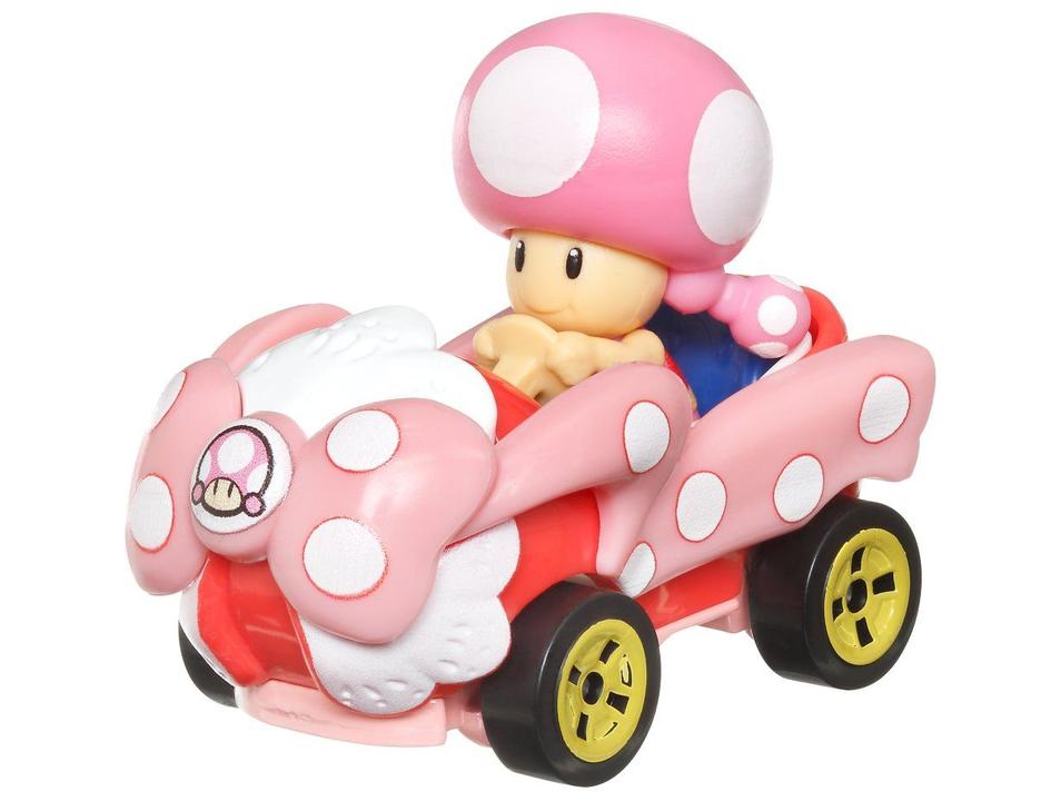 Kit com 4 Carros Surpresa Hot Wheels Mario Kart Mattel - 13