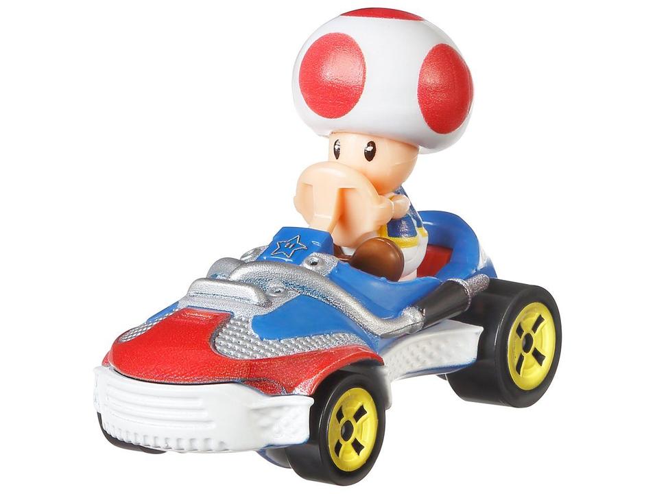 Kit com 4 Carros Surpresa Hot Wheels Mario Kart Mattel - 6