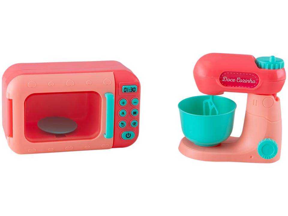 Kit Cozinha Infantil Doce Cozinha Micro-ondas e - 3