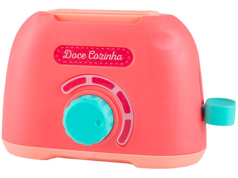 Kit Cozinha Infantil Doce Cozinha Torradeira e - 6