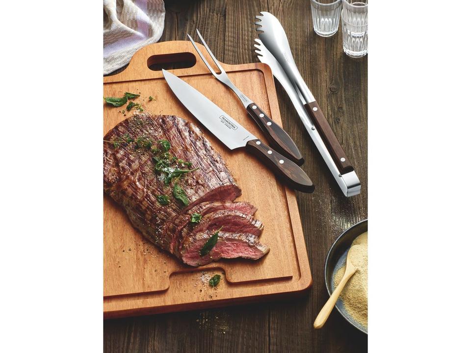 Kit de Churrasco 3 Peças Tramontina - 1