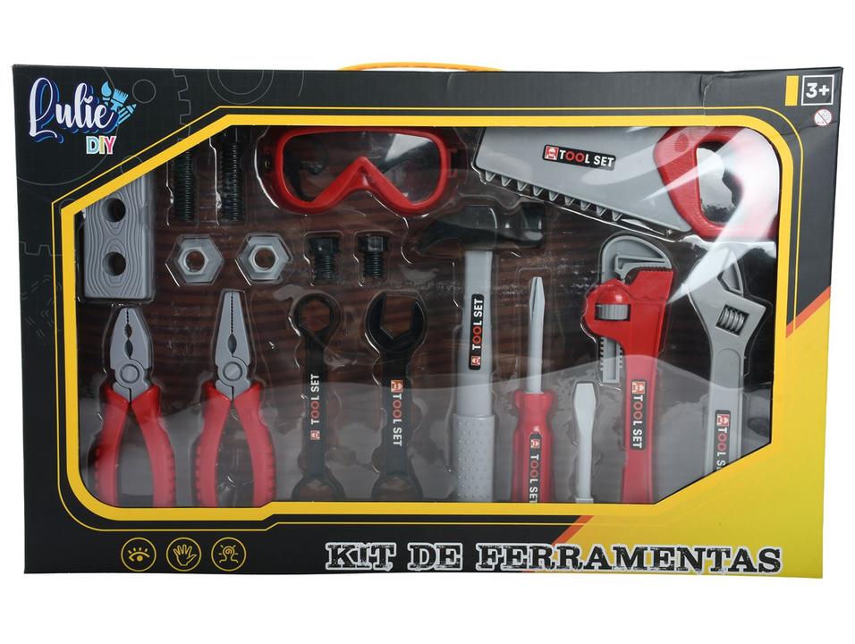 Kit de Ferramentas de Brinquedo Tool Set 18 Peças - 1