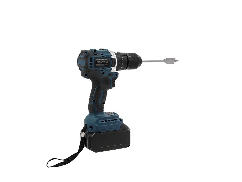Kit de Ferramentas Nell 39 Peças 4 em 1 com Parafusadeira Martelete Rompedor/Perfurador Esmerilhadeira Chave de Impacto 2 baterias de 3.0Ah e Carregador - 10