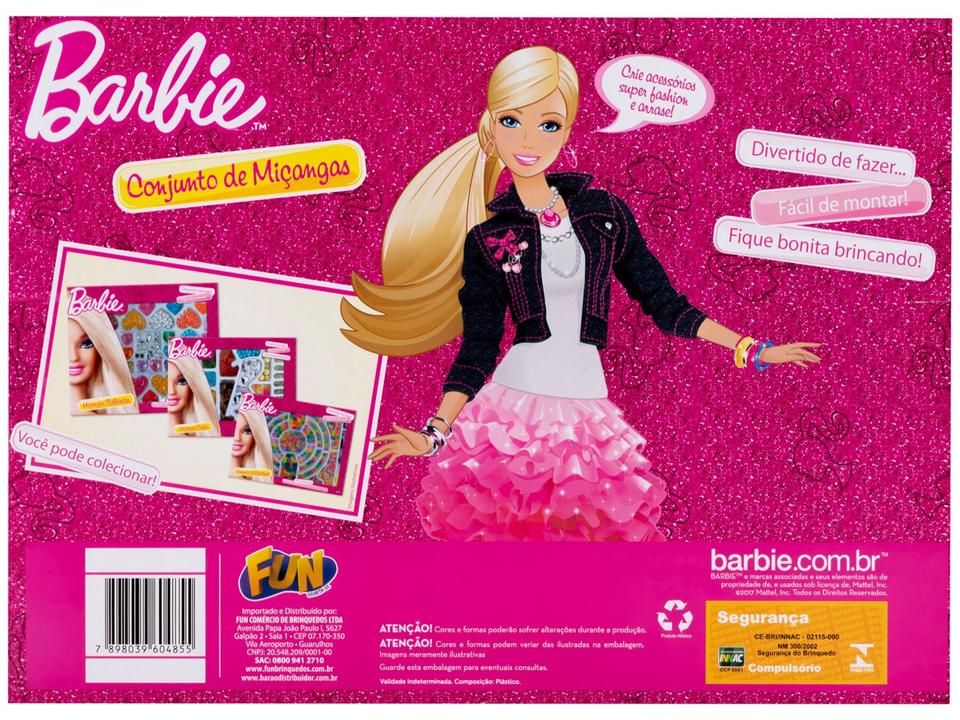 Kit de Miçangas Barbie F0015-2 Fun - 4