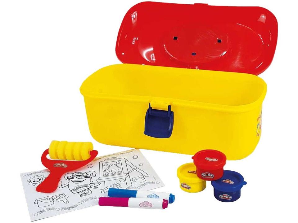 Kit de Pintura Play Doh Maleta Criativa - 4