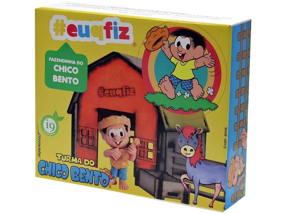 Kit de Pintura Turma da Mônica - euqfiz Fazendinha Chico Bento i9 Brinquedos - 6