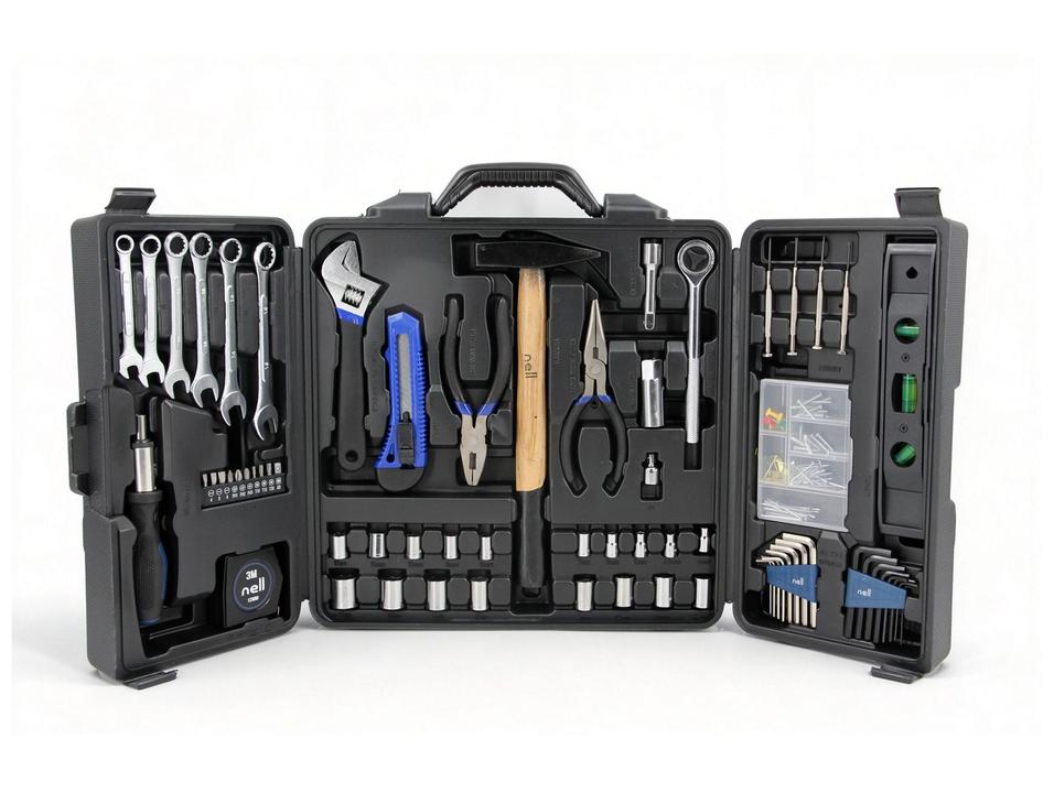 Kit Ferramentas Nell 160 Peças MB-TO029 com Maleta - 3