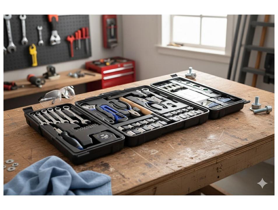 Kit Ferramentas Nell 160 Peças MB-TO029 com Maleta - 2