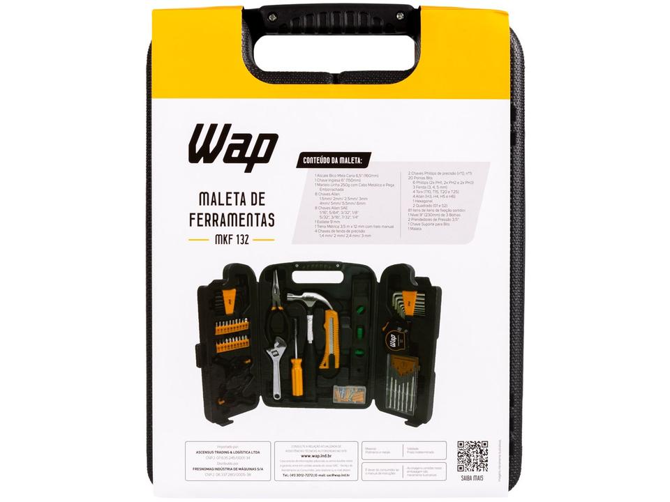 Kit Ferramentas WAP 132 Peças MKF132 - 5