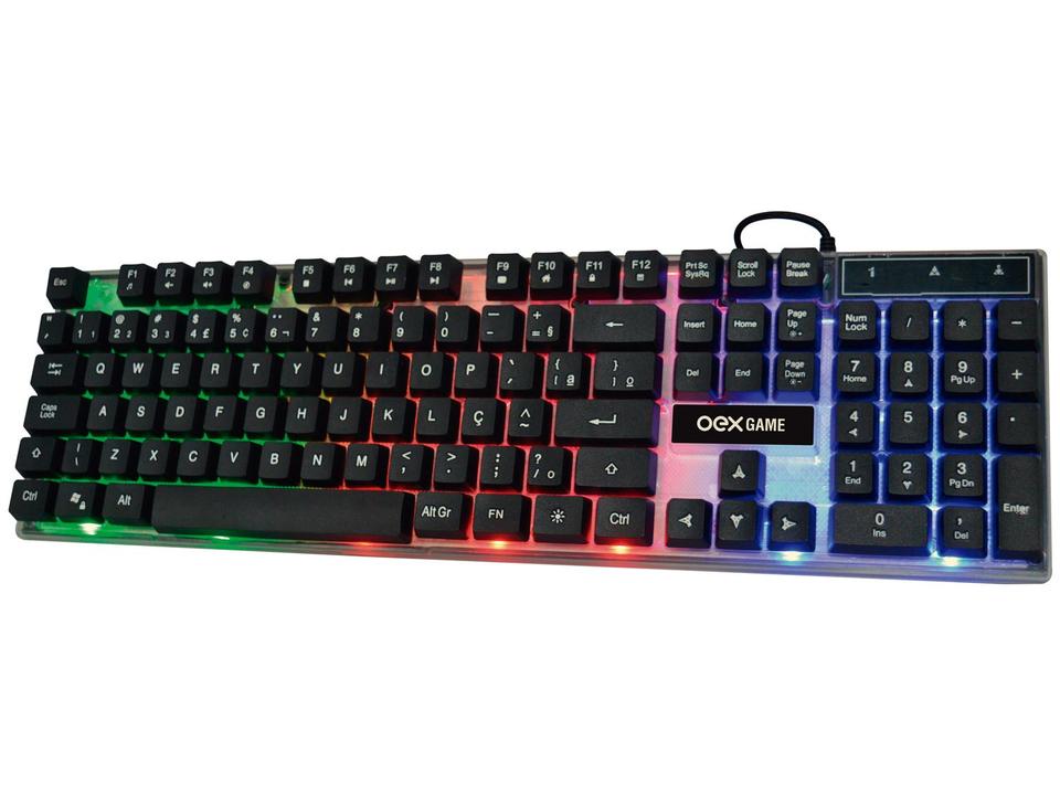 Kit Gamer Teclado Mouse Headset Mouse Pad - 6