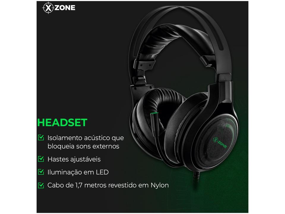 Kit Gamer Teclado Mouse Headset Mouse Pad - 4