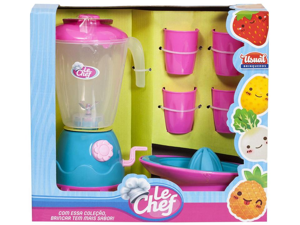Kit Le Chef Liquidificador - Usual Brinquedos - 4