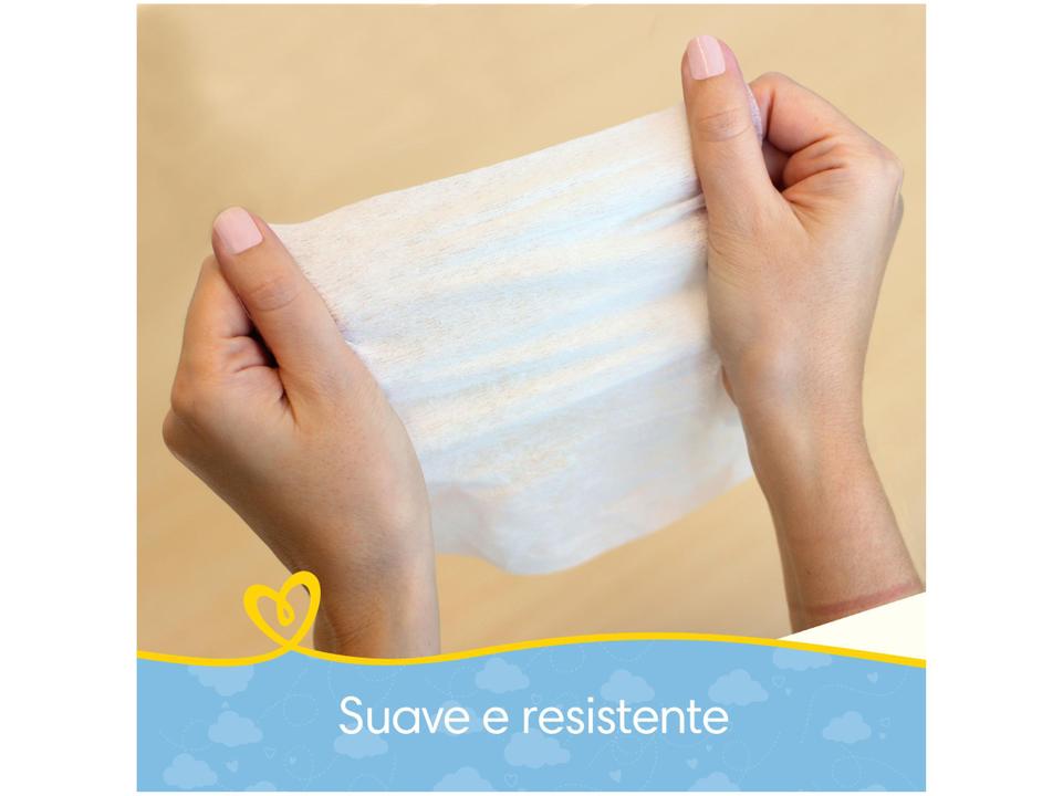 Kit Lenços Umedecidos para Limpeza Pampers Cuidado de Bebê 576 Unidades - 7