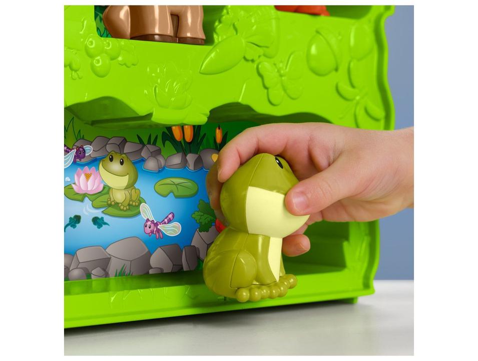 Kit Maleta Animais Floresta Little People Mattel - 2