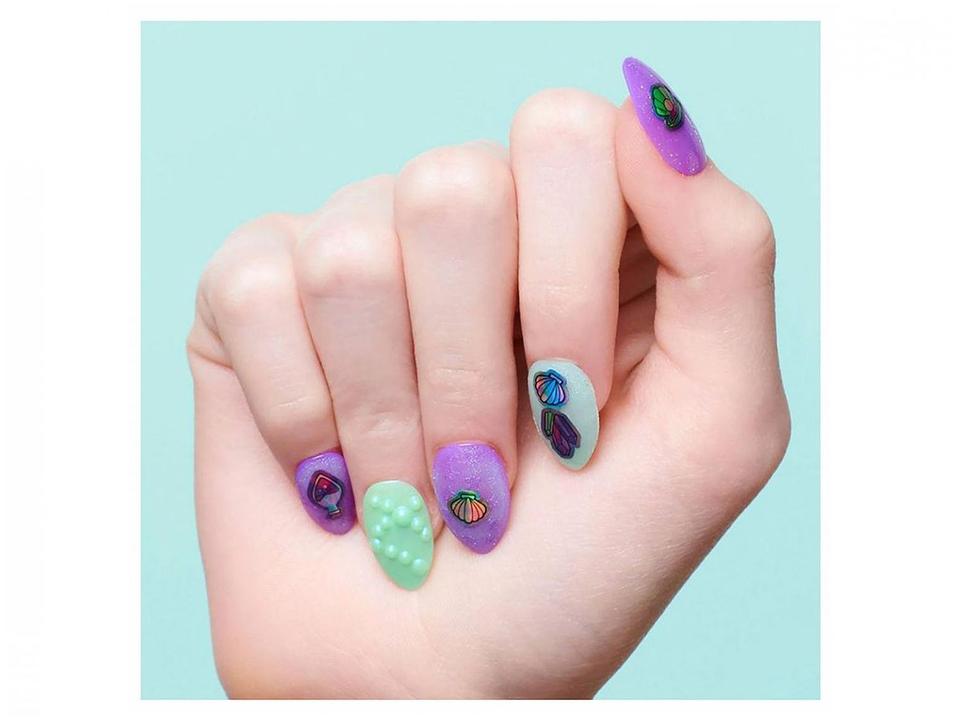 Kit Manicure Infantil Go Glam Nail Surpresa - 8