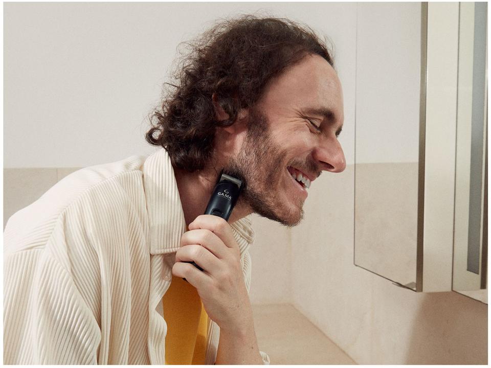 Kit Máquina de Cortar Cabelo GAMA Italy Black Titanium T747 - 2