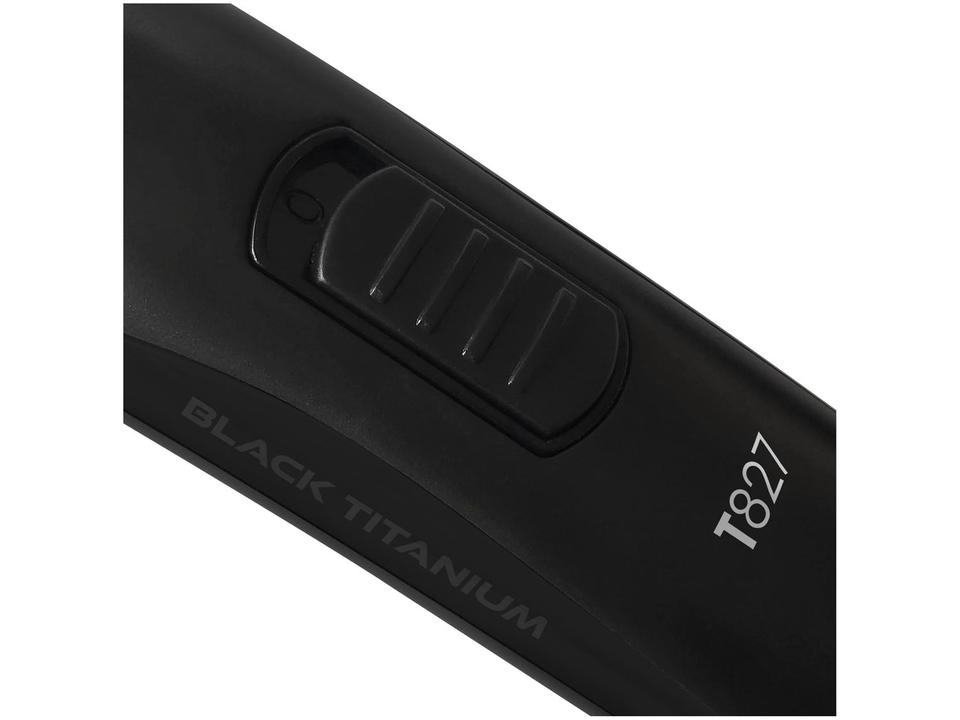 Kit Máquina de Cortar Cabelo GAMA Italy Black Titanium T747 - 12
