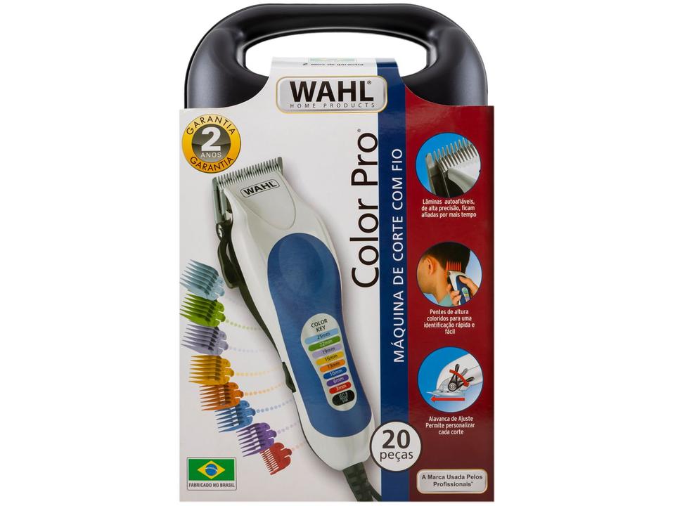 Kit Máquina de Cortar Cabelo Wahl Clipper - 11
