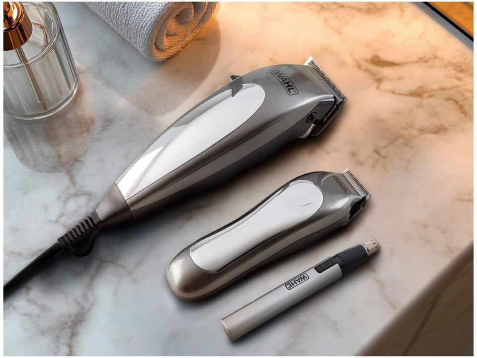 Kit Máquina de Cortar Cabelo Wahl Clipper - 1