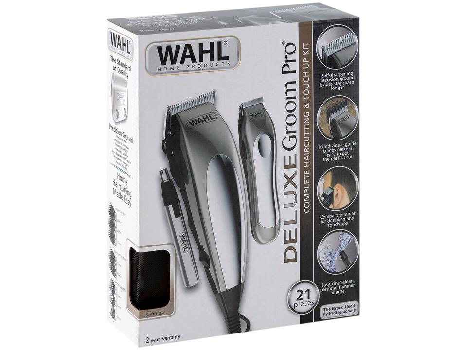 Kit Máquina de Cortar Cabelo Wahl Clipper - 14