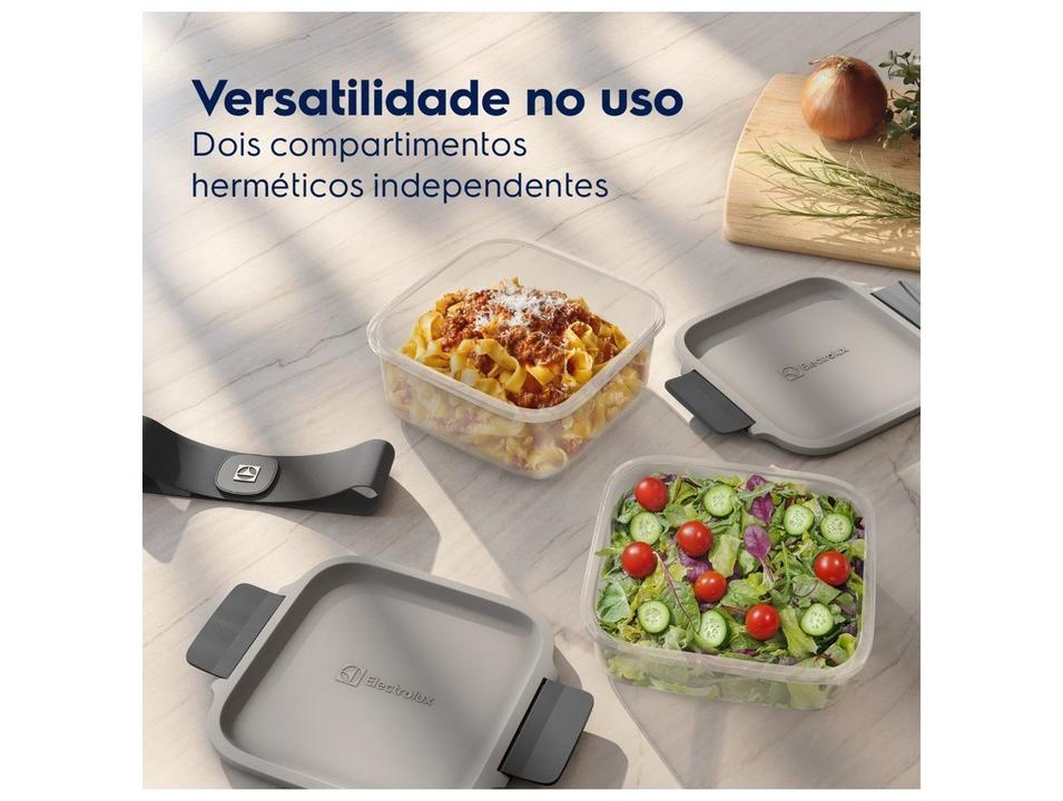 Kit Marmita Empilháveis Electrolux Lunch Box Cinza - 1