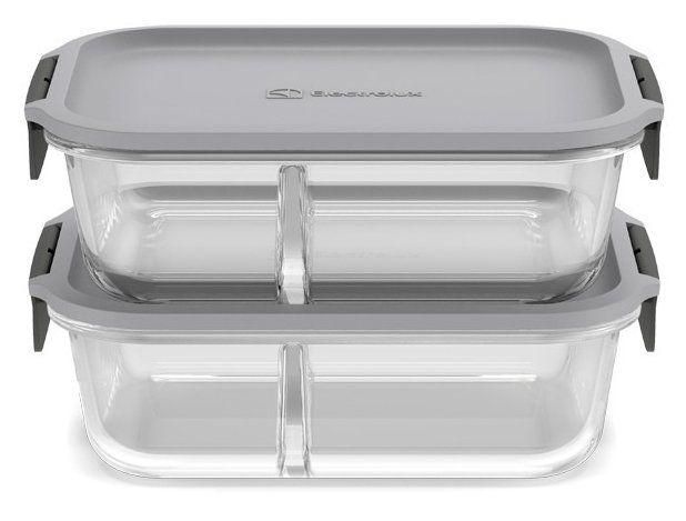 Kit Marmitas Empilháveis Electrolux Lunch Box Cinza 2 Peças - 5