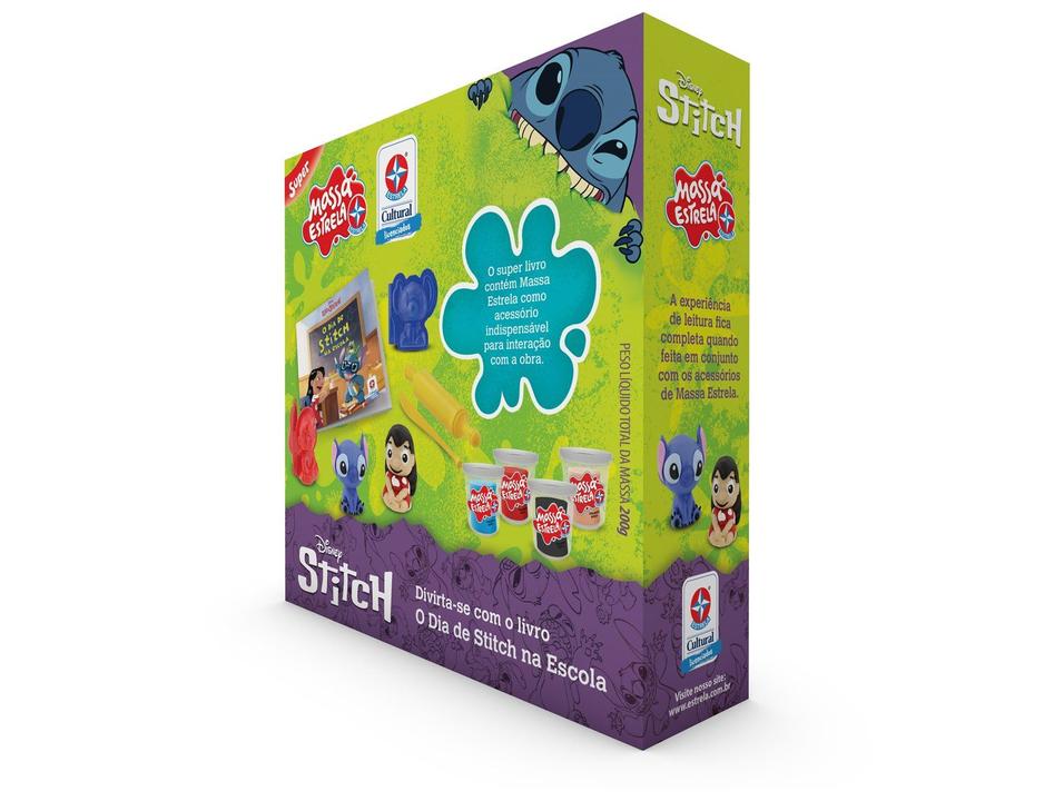 Kit Massinha Disney Stitch Super Massa Estrela - 9