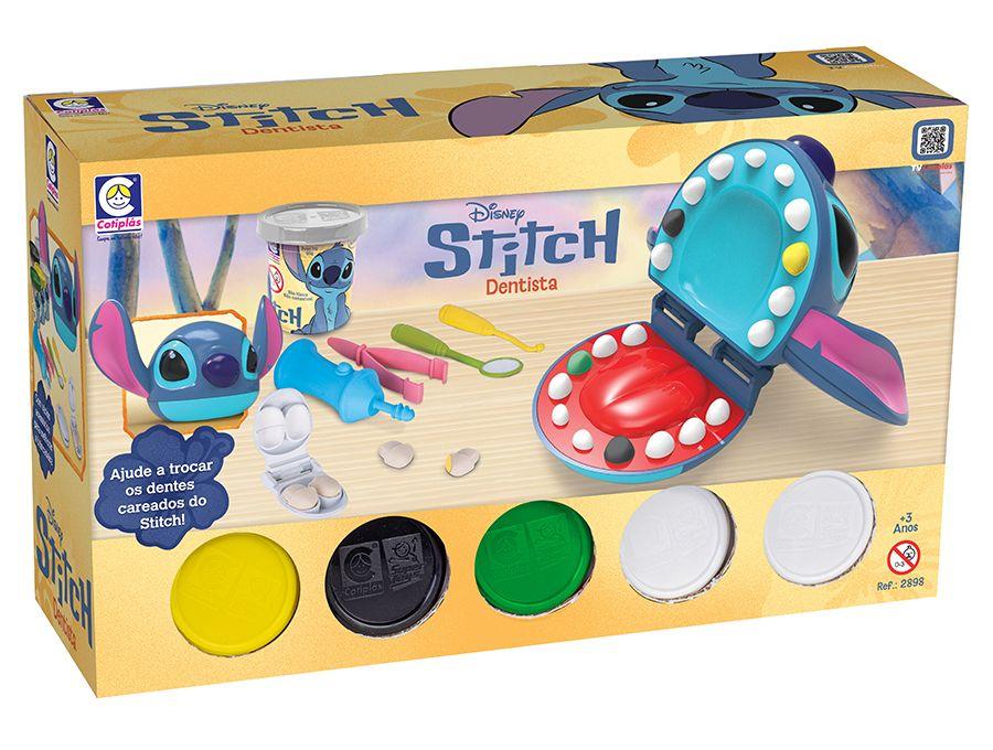 Kit Massinha Lilo & Stitch Dentista Cotiplás - 8