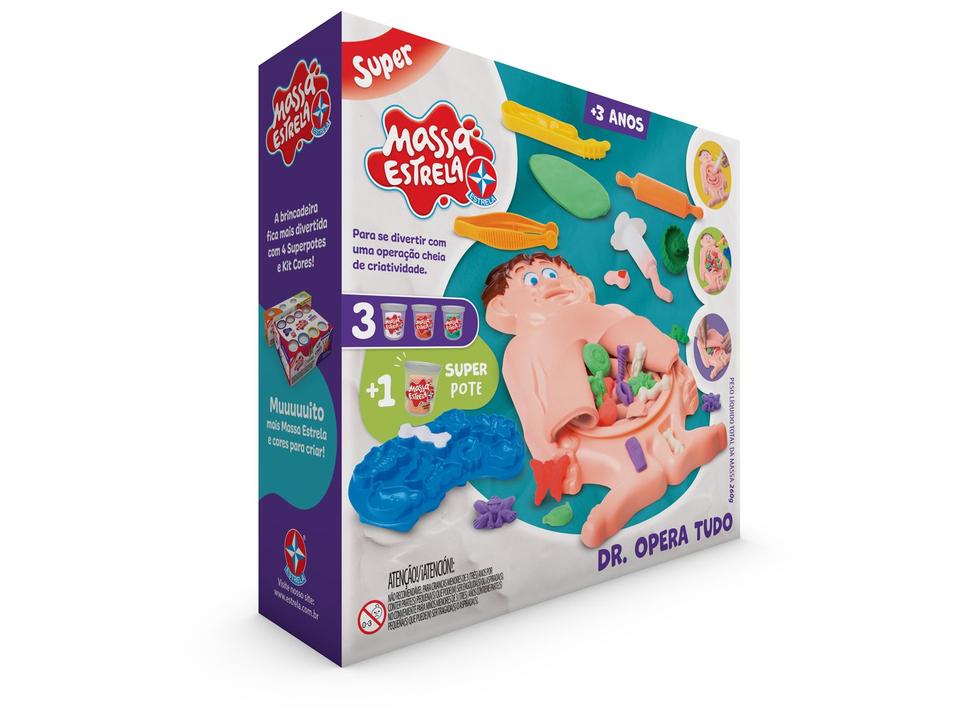 Kit Massinha Médico Dr. Opera Tudo Estrela - 4