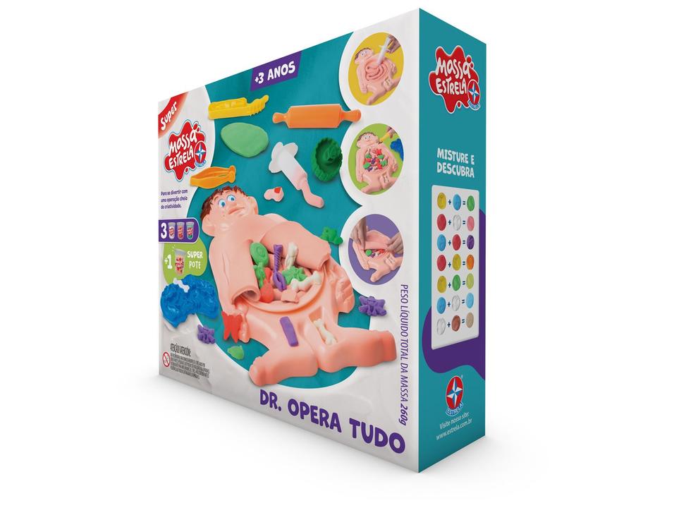 Kit Massinha Médico Dr. Opera Tudo Estrela - 5