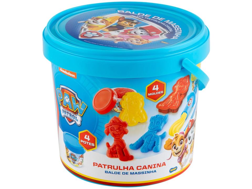 Kit Massinha Patrulha Canina Balde - 4