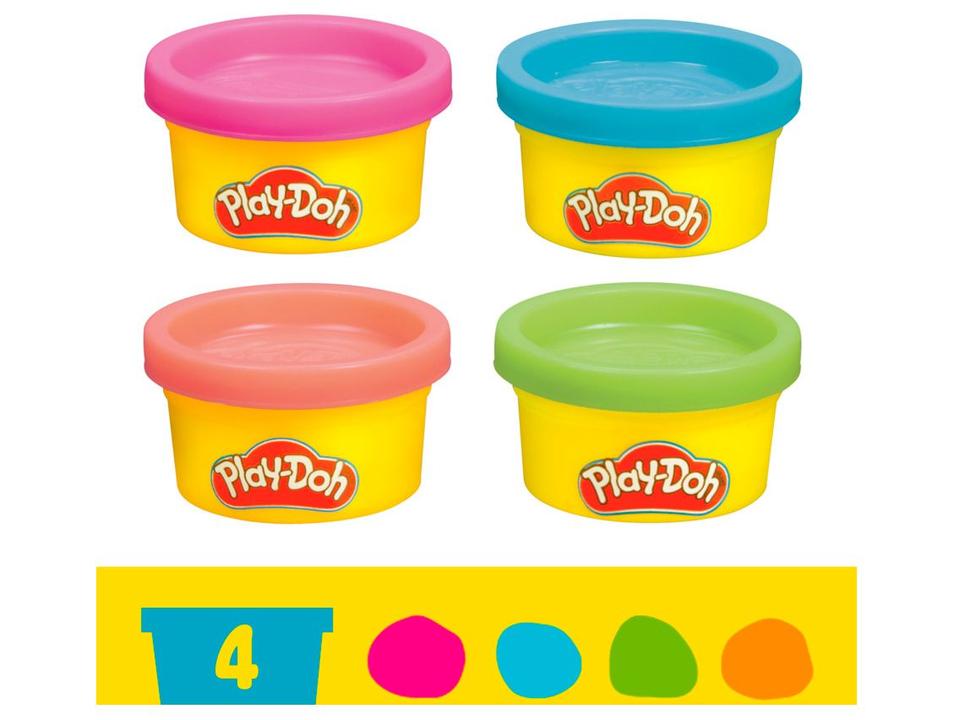 Kit Massinha Play-Doh Animais com Estilo Hasbro - 5