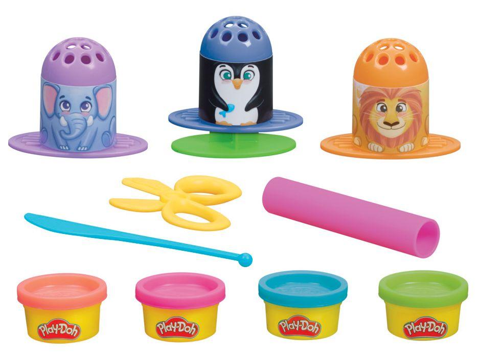 Kit Massinha Play-Doh Animais com Estilo Hasbro - 4