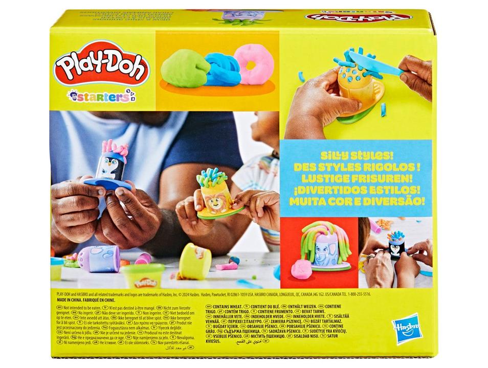Kit Massinha Play-Doh Animais com Estilo Hasbro - 7