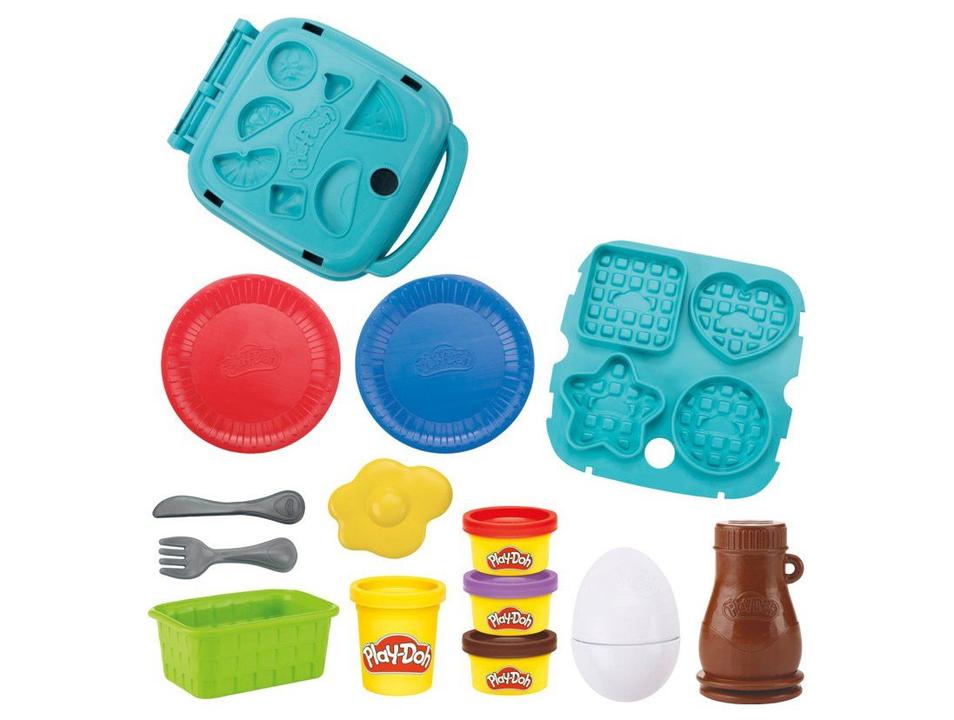 Kit Massinha Play-Doh Crazy Waffle Cafe - 2