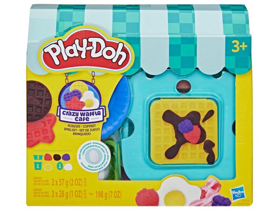 Kit Massinha Play-Doh Crazy Waffle Cafe - 5