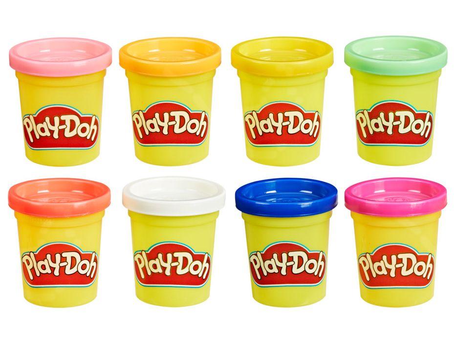 Kit Massinha Play-Doh Hasbro com 8 Potes - 1